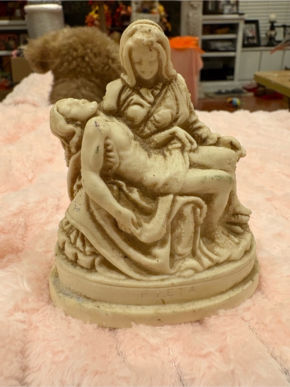 Vintage Michael Angelo’s PIETA miniature figuring made in Italy